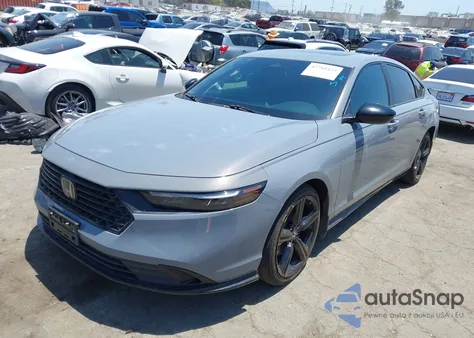 2023 Honda Accord Hybrid Sport-L z USA, uszkodzony, nr VIN 1HGCY2F70PA046584